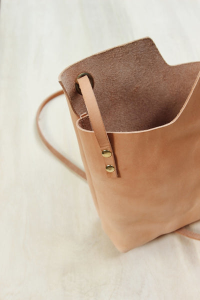 Cross Body Catch-All in Blonde