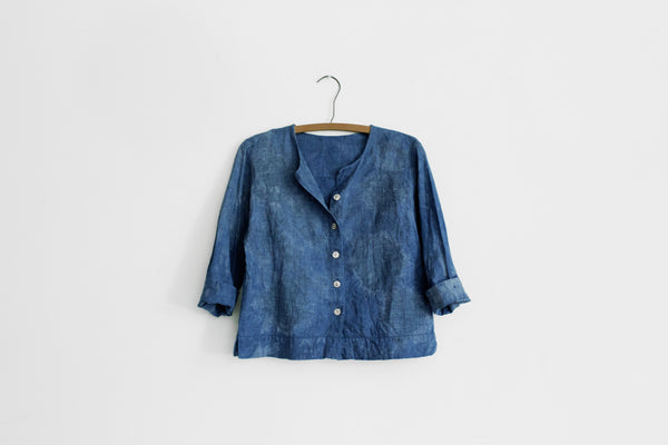 The Cropped Linen Jacket