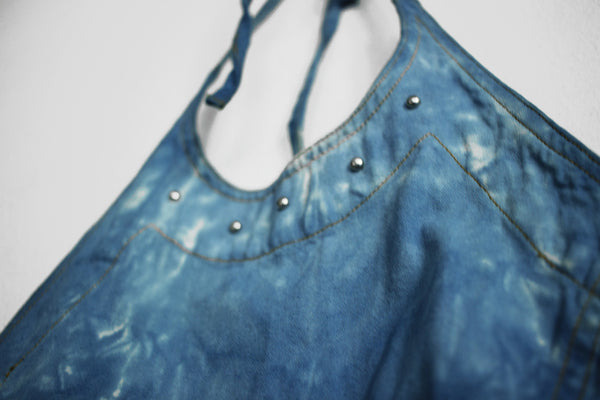 The Denim Studded Halter